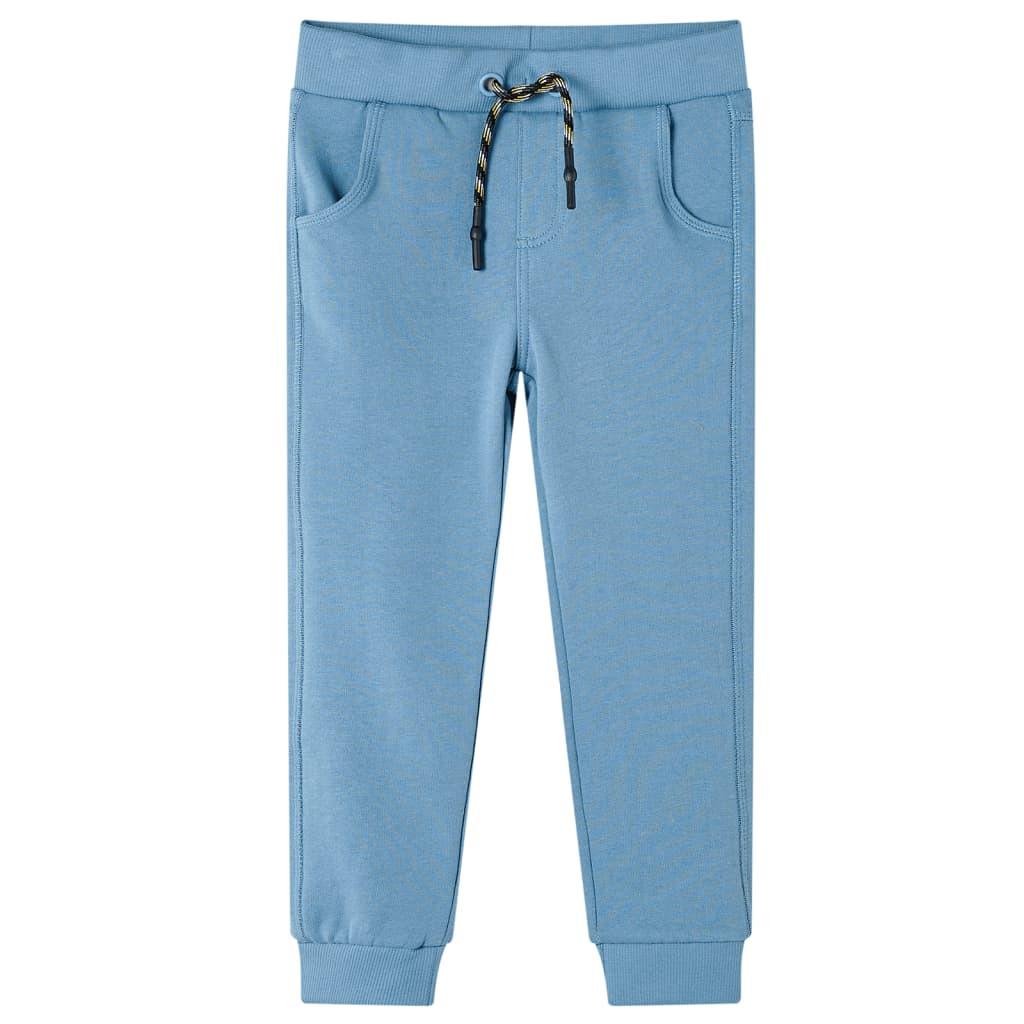 Kinder Trainingshose Baumwolle Unisex Blau 92 von VidaXL