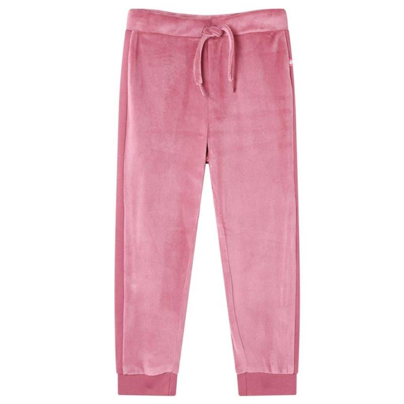 Kinder Trainingshose Polyester Unisex Pink 116 von VidaXL