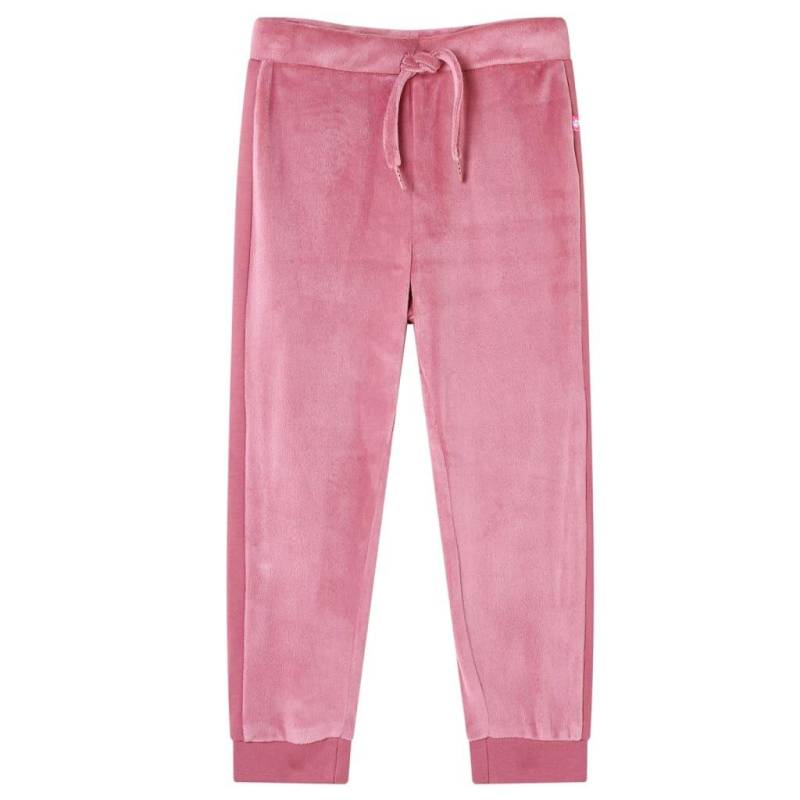 Kinder Trainingshose Polyester Unisex Pink 128 von VidaXL