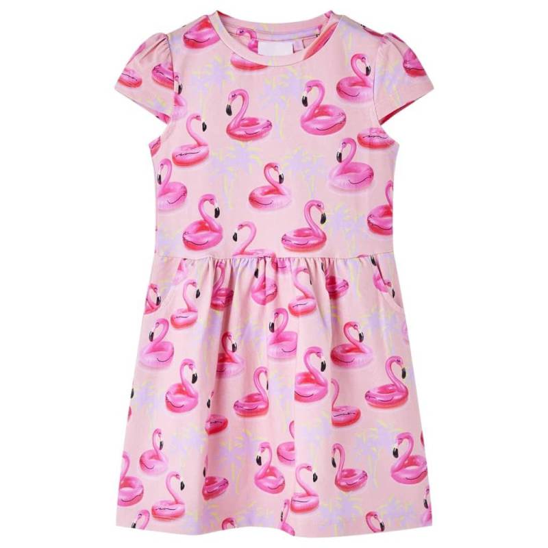 Kinderkleid Baumwolle Mädchen Multicolor 92 von VidaXL