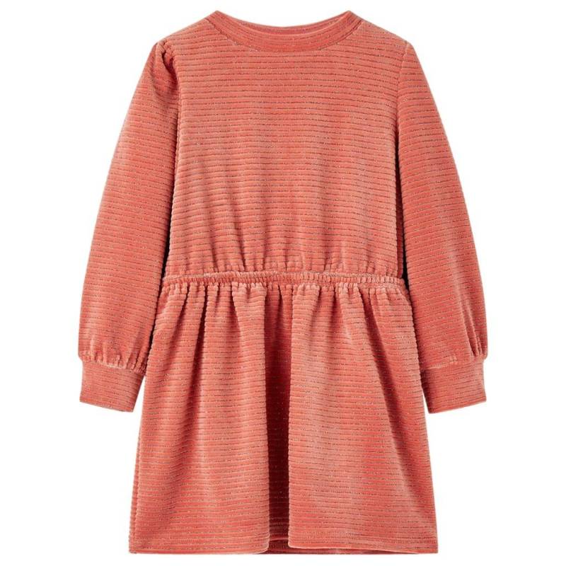 Kinderkleid Polyester Mädchen Pink 128 von VidaXL