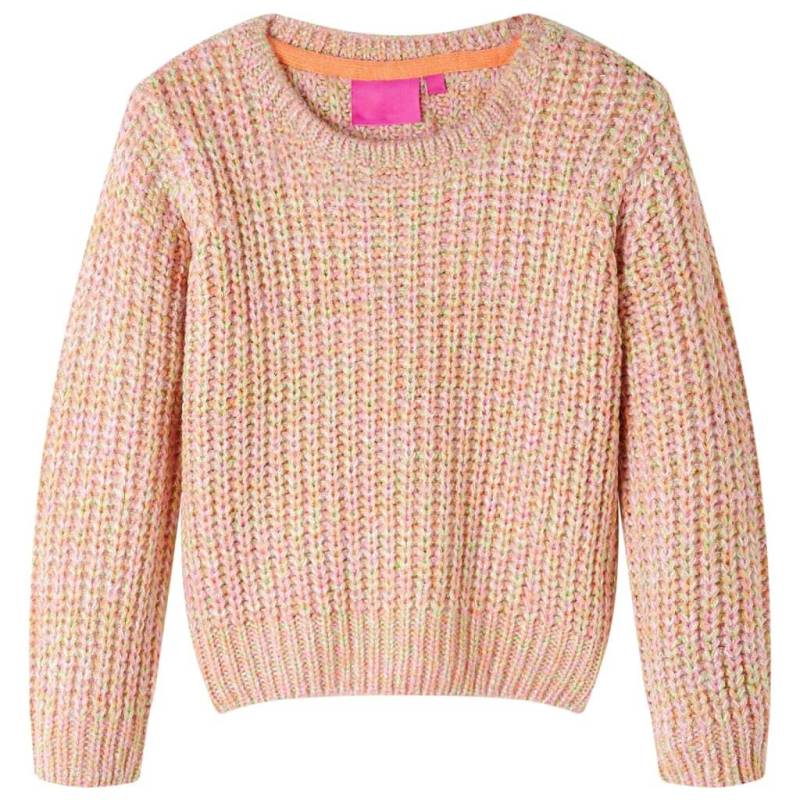 Kinderpullover Acryl Mädchen Pink 128 von VidaXL