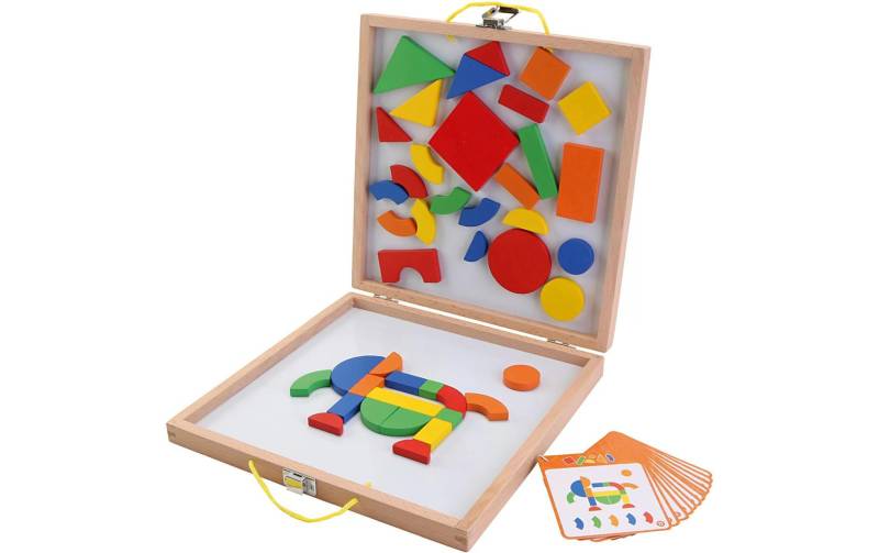 Viga® Holzspielzeug Lernspielzeug »Magnetisches Activity Set« von Viga® Holzspielzeug