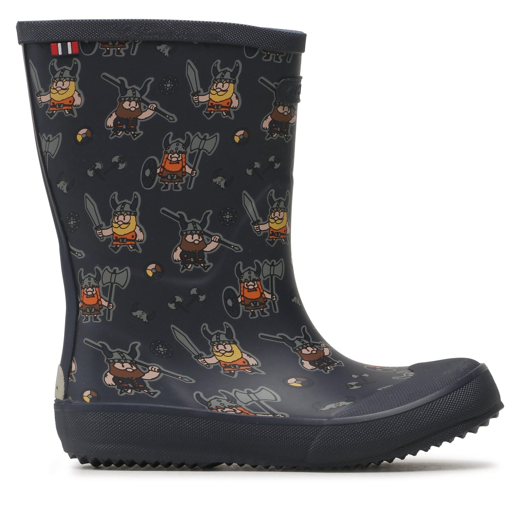 Gummistiefel Viking Indie Print 1-60120-531 Dunkelblau von Viking