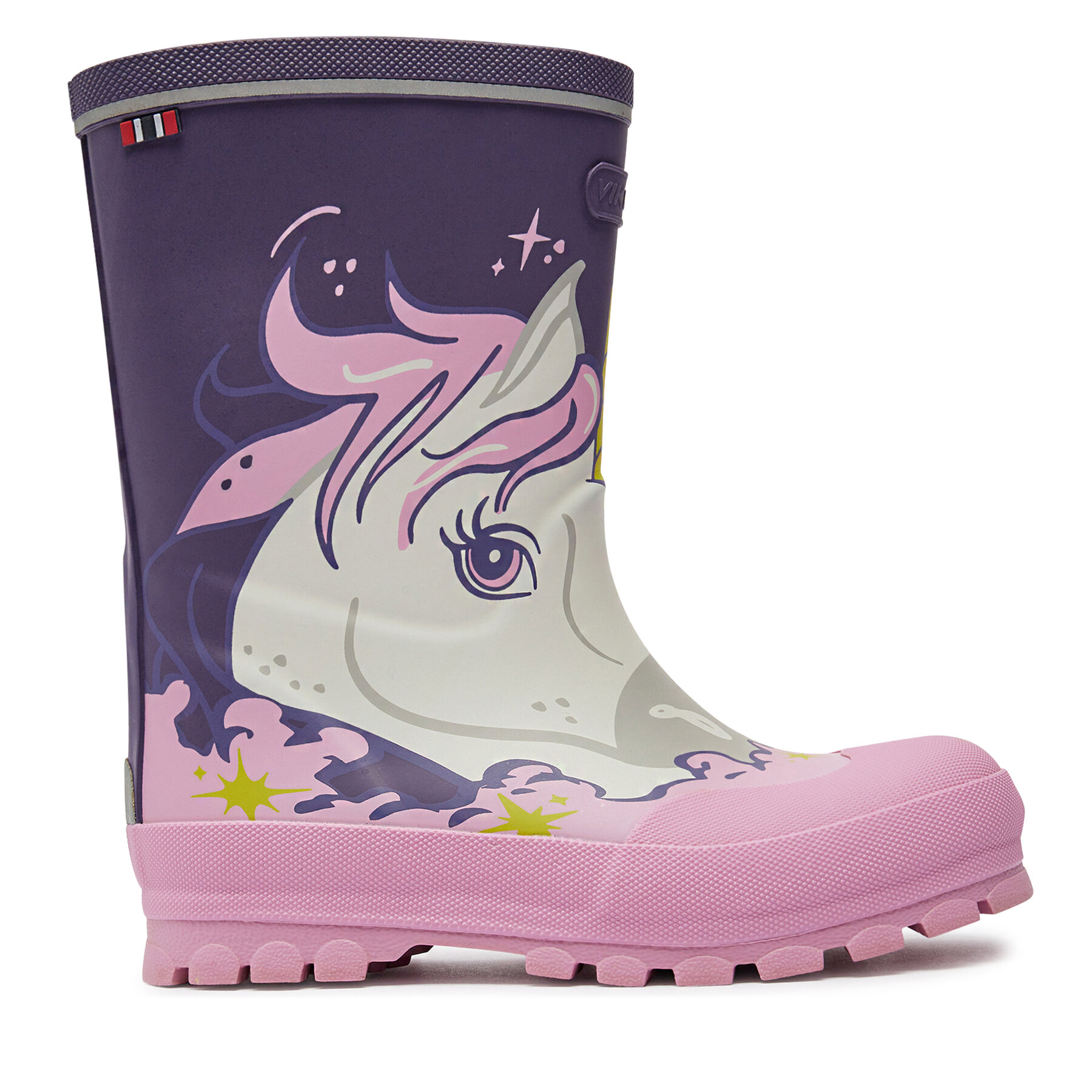 Gummistiefel Viking Jolly Print 1-60020-1650 Violett von Viking