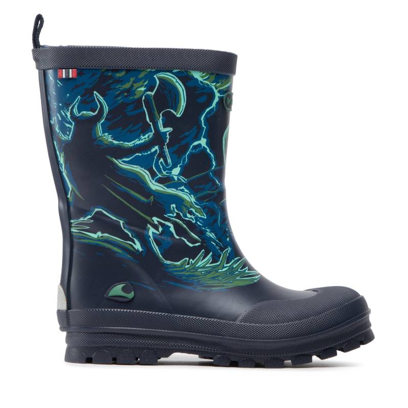 Gummistiefel Viking Jolly Print 1-60020-547 Dunkelblau von Viking