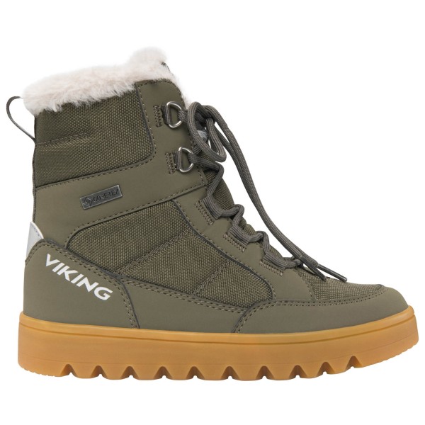 Viking - Kid's Fleek Warm GTX Zip - Winterschuhe Gr 30;31;32;33;34;35;36;37;38;40 oliv;schwarz von Viking