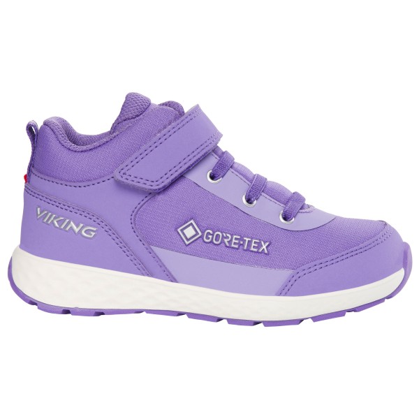 Viking - Kid's Fun Mid GTX 1V - Sneaker Gr 24;25;26;27;28;29;30;31;32;33;34;35 blau;lila von Viking