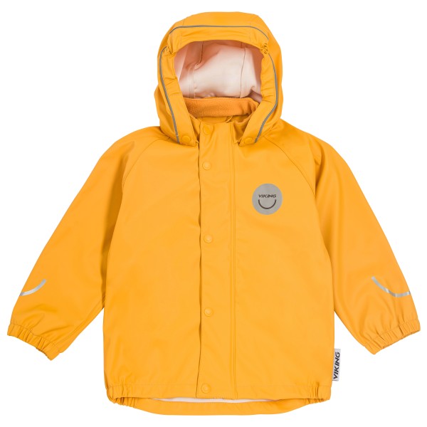 Viking - Kid's Jolly Recycled Rain Jacket - Regenjacke Gr 116 orange von Viking