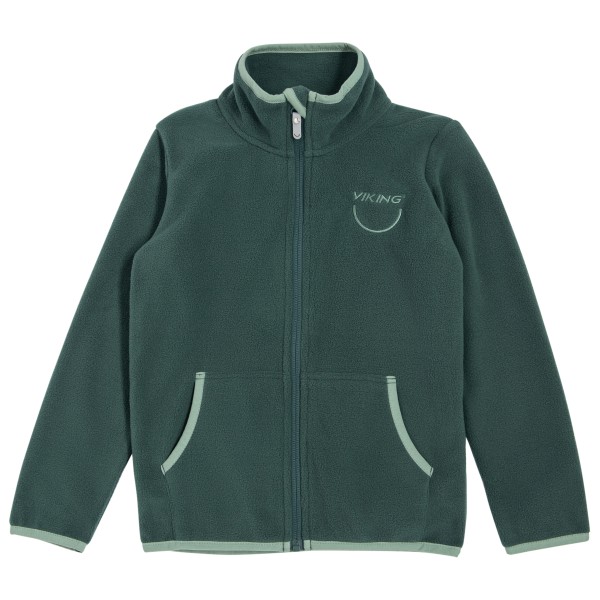 Viking - Kid's Play Recycled Fleece Jacket - Fleecejacke Gr 110;134 blau;rosa von Viking