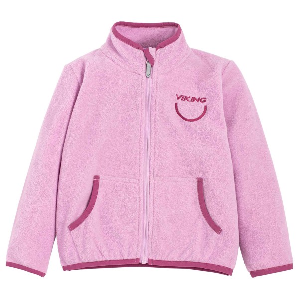 Viking - Kid's Play Recycled Fleece Jacket - Fleecejacke Gr 116 rosa von Viking