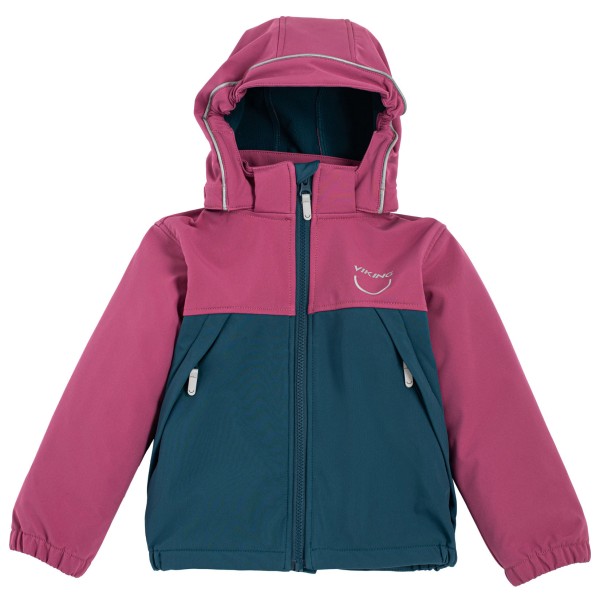 Viking - Kid's Play Softshell Jacket - Softshelljacke Gr 128 blau von Viking