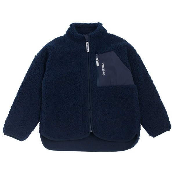 Viking - Kid's Playtime Pile Midlayer Jacket - Fleecejacke Gr 110 blau von Viking