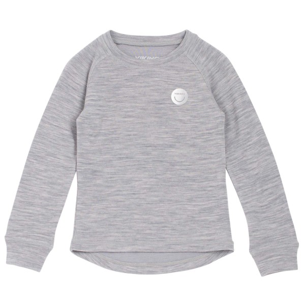 Viking - Kid's Soft Baselayer Merino Top - Merinounterwäsche Gr 104 grau von Viking