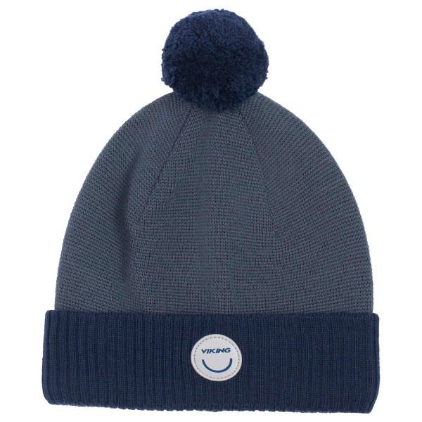 Viking - Kid's Toasty Beanie Wool Pom Pom - Mütze Gr 54-56 blau Viking - Kid's Toasty Beanie Wool Pom Pom - Mütze Gr 54-56 blau von Viking