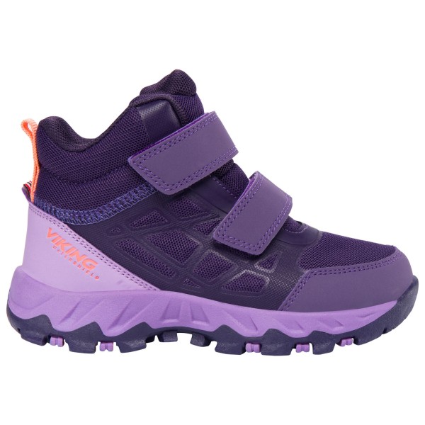 Viking - Kid's Track Mid WP 2V - Wanderschuhe Gr 35 lila/blau von Viking