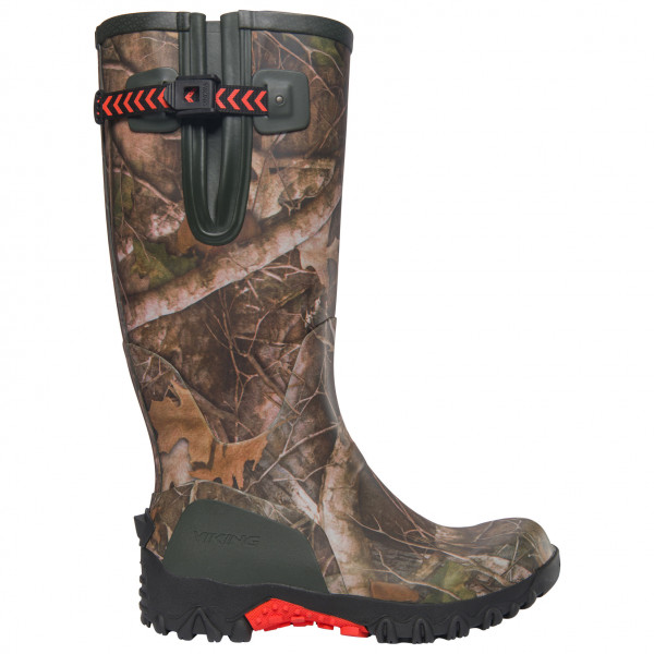 Viking - Trophy Camo High - Gummistiefel Gr 38 braun von Viking