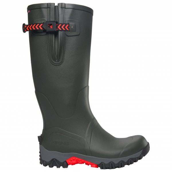 Viking - Trophy High - Gummistiefel Gr 42 grau von Viking