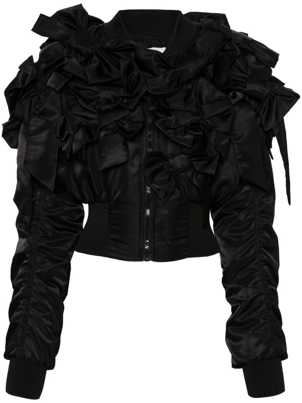 Viktor & Rolf Bow Bouquet bomber jacket - Black von Viktor & Rolf