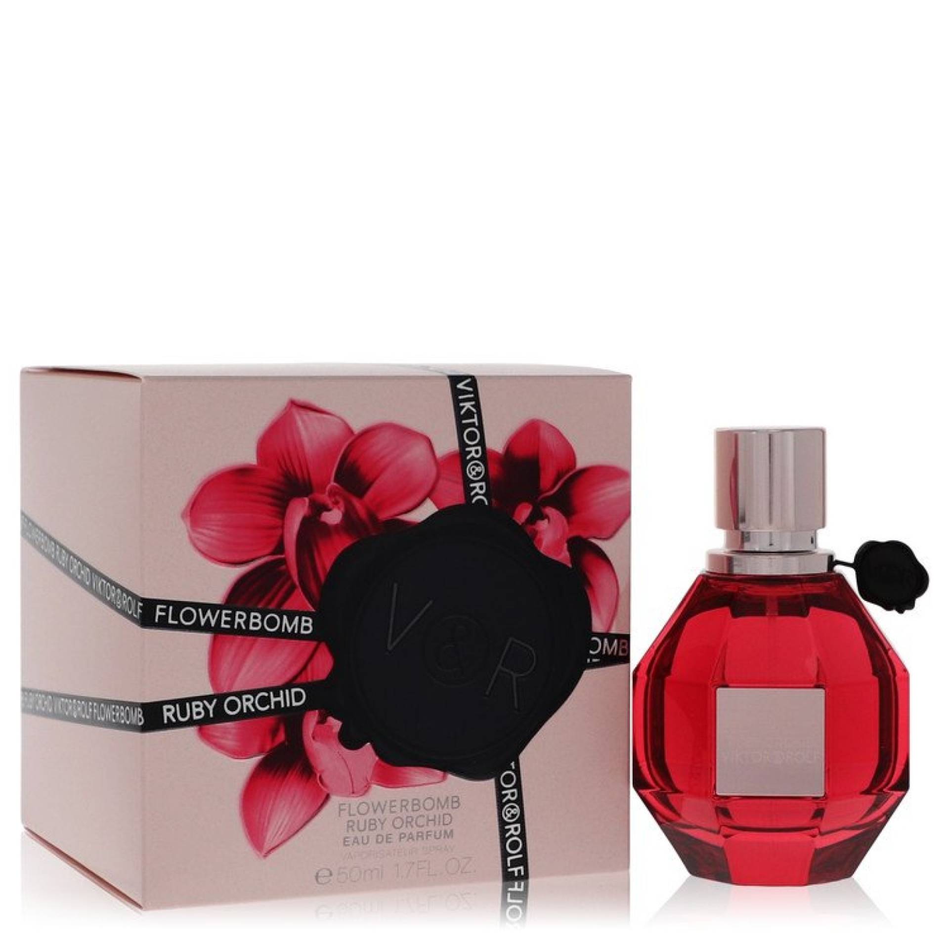 Viktor & Rolf Flowerbomb Ruby Orchid Eau De Parfum Spray (Unboxed) 101 ml von Viktor & Rolf