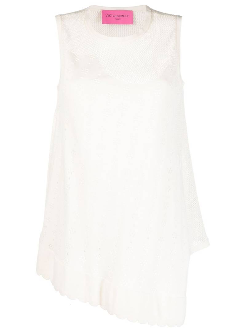 Viktor & Rolf Hanging By a Thread knit top - Neutrals von Viktor & Rolf