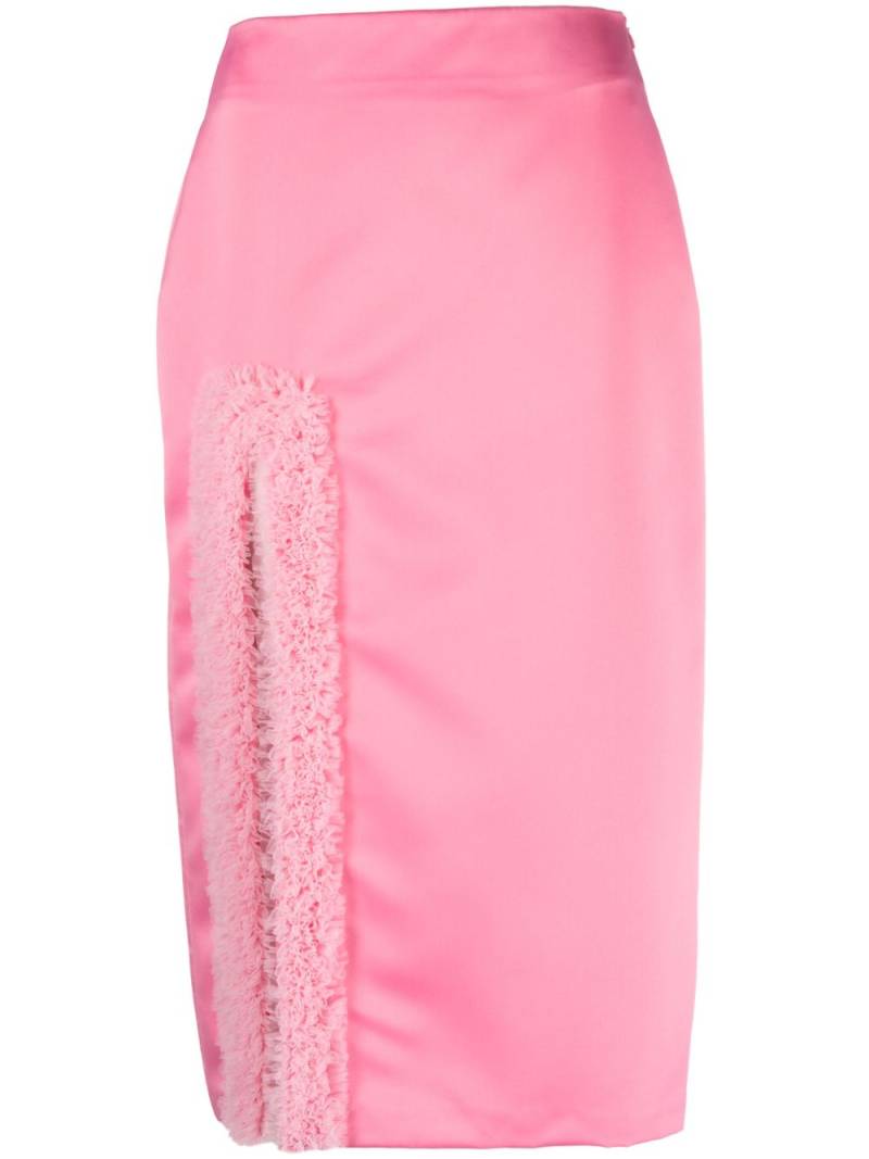 Viktor & Rolf Hollywood Dream slit midi skirt - Pink von Viktor & Rolf