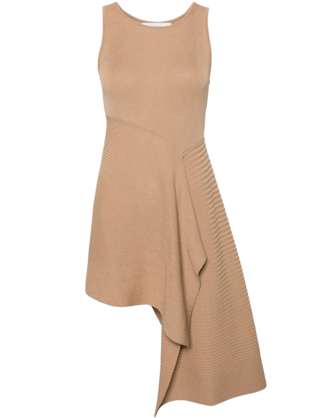 Viktor & Rolf Volant asymmetric peplum top - Neutrals von Viktor & Rolf