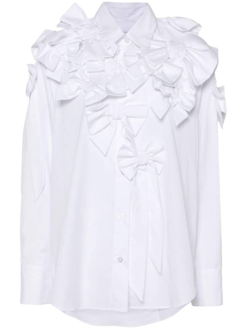 Viktor & Rolf bow-bouquet shirt - White von Viktor & Rolf