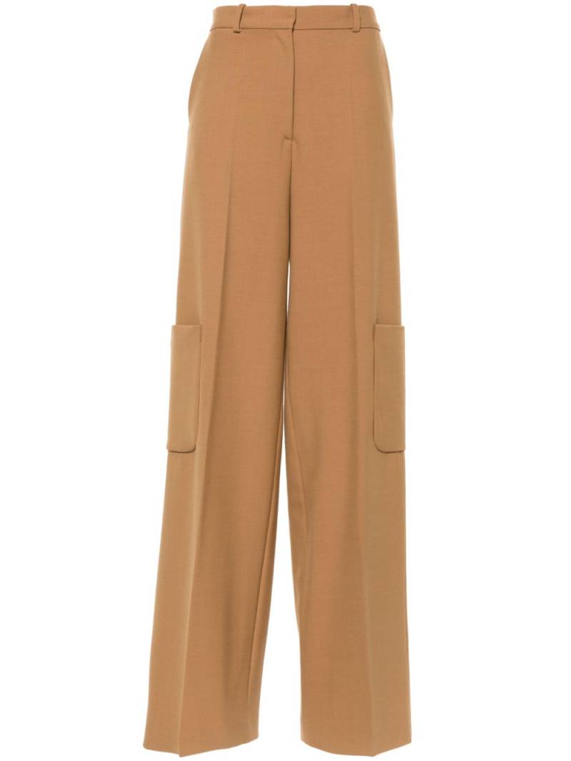 Viktor & Rolf cargo-pockets wide-leg trousers - Brown von Viktor & Rolf