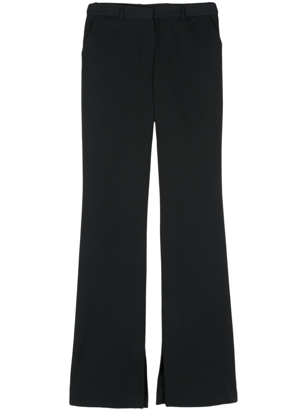 Viktor & Rolf flared trousers - Black von Viktor & Rolf