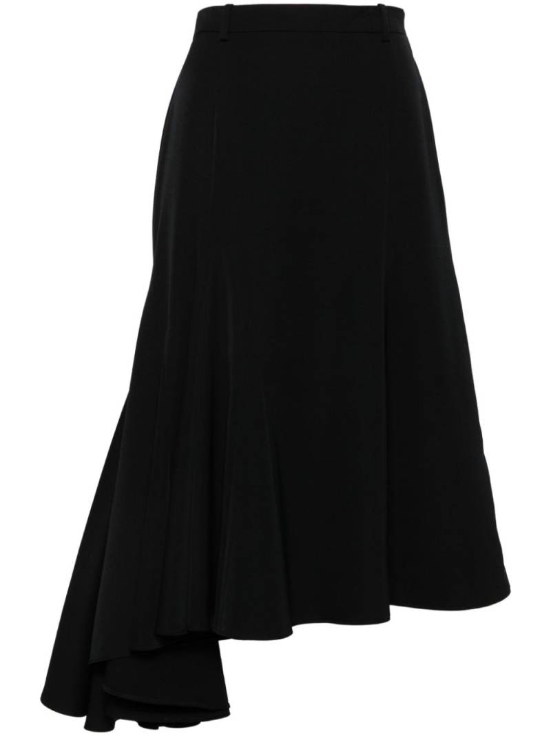 Viktor & Rolf godet midi skirt - Black von Viktor & Rolf