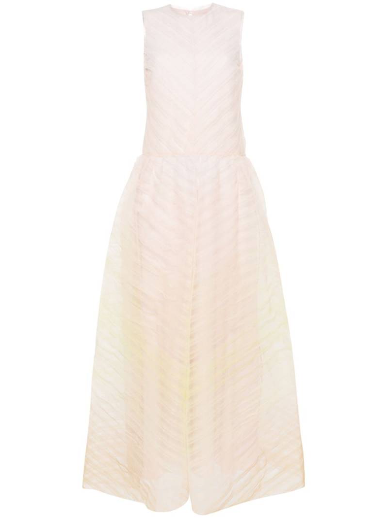 Viktor & Rolf gradient tulle maxi dress - Neutrals von Viktor & Rolf