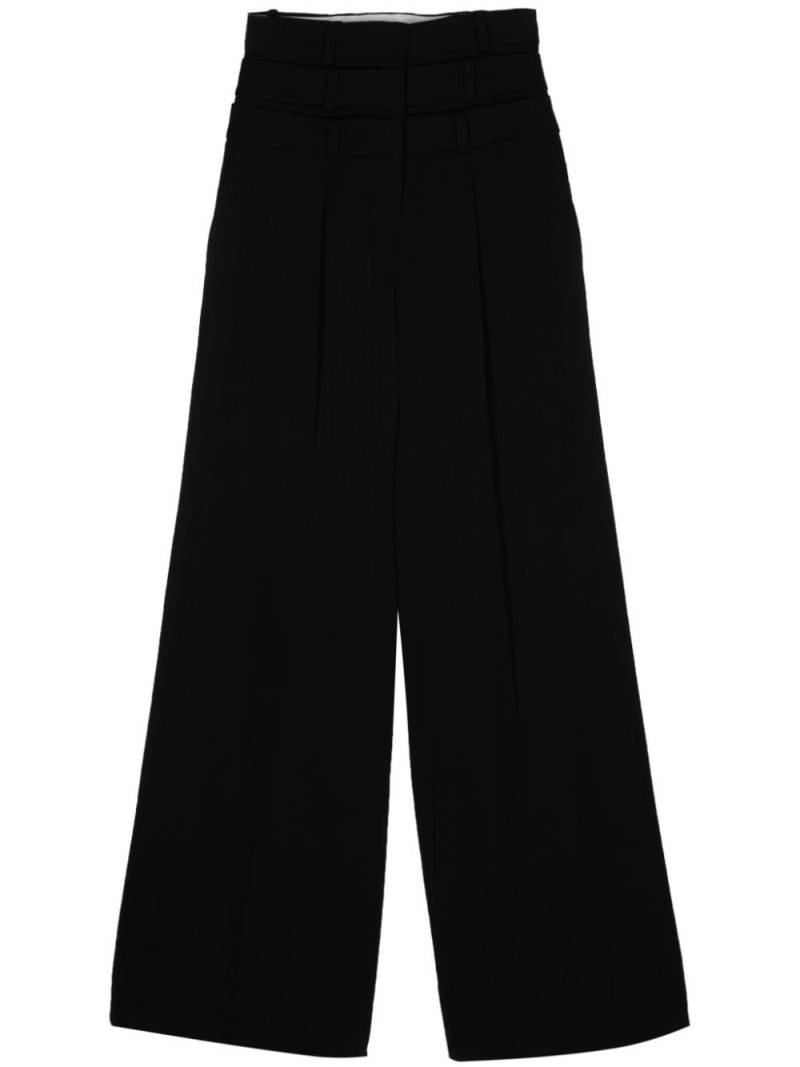 Viktor & Rolf multi-layered trousers - Black von Viktor & Rolf