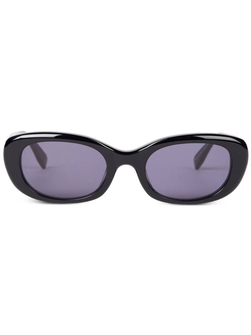 Viktor & Rolf oval-frame sunglasses - Black von Viktor & Rolf