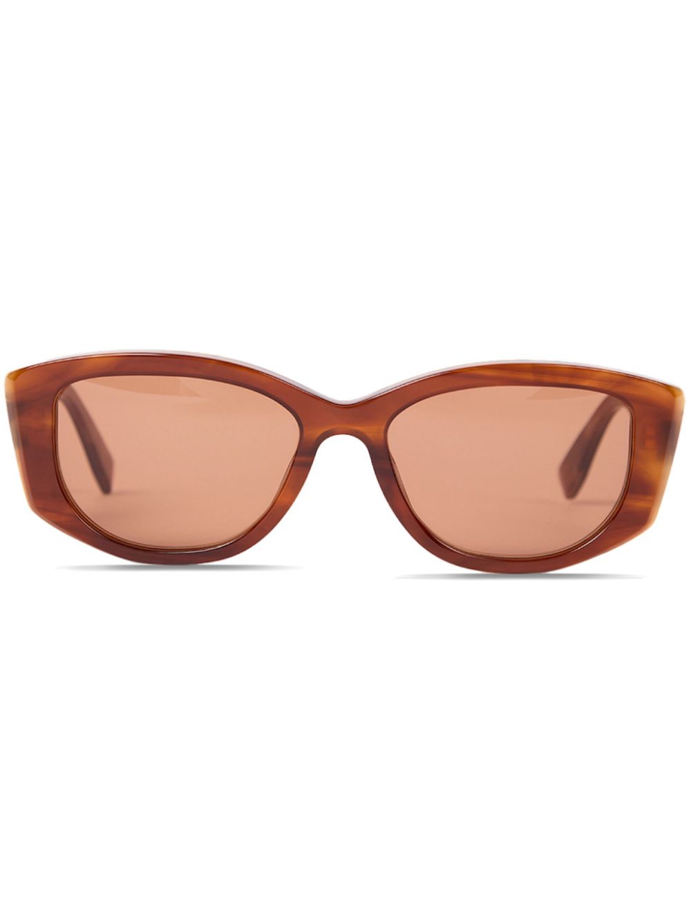 Viktor & Rolf oval-frame sunglasses - Brown von Viktor & Rolf