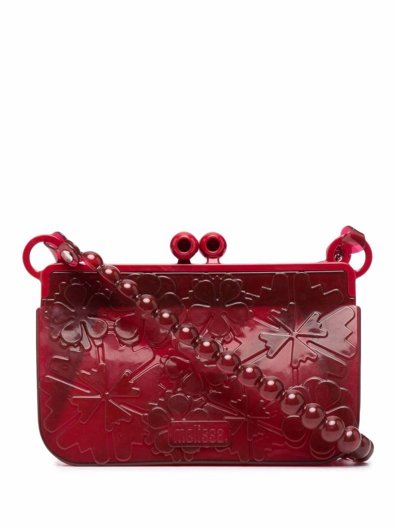 Viktor & Rolf x Melissa Bloom 3D patterned shoulder bag - Red von Viktor & Rolf