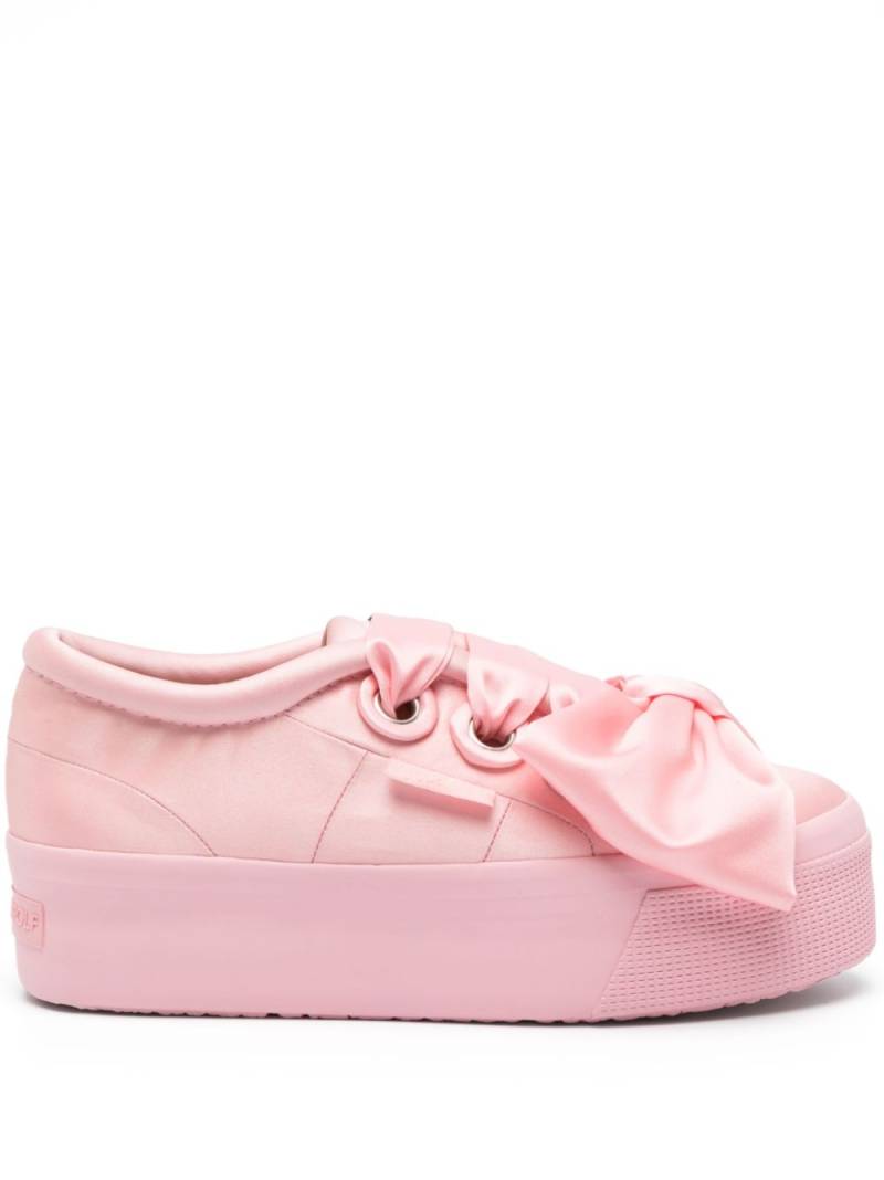 Viktor & Rolf x Superga bow-detail sneakers - Pink von Viktor & Rolf