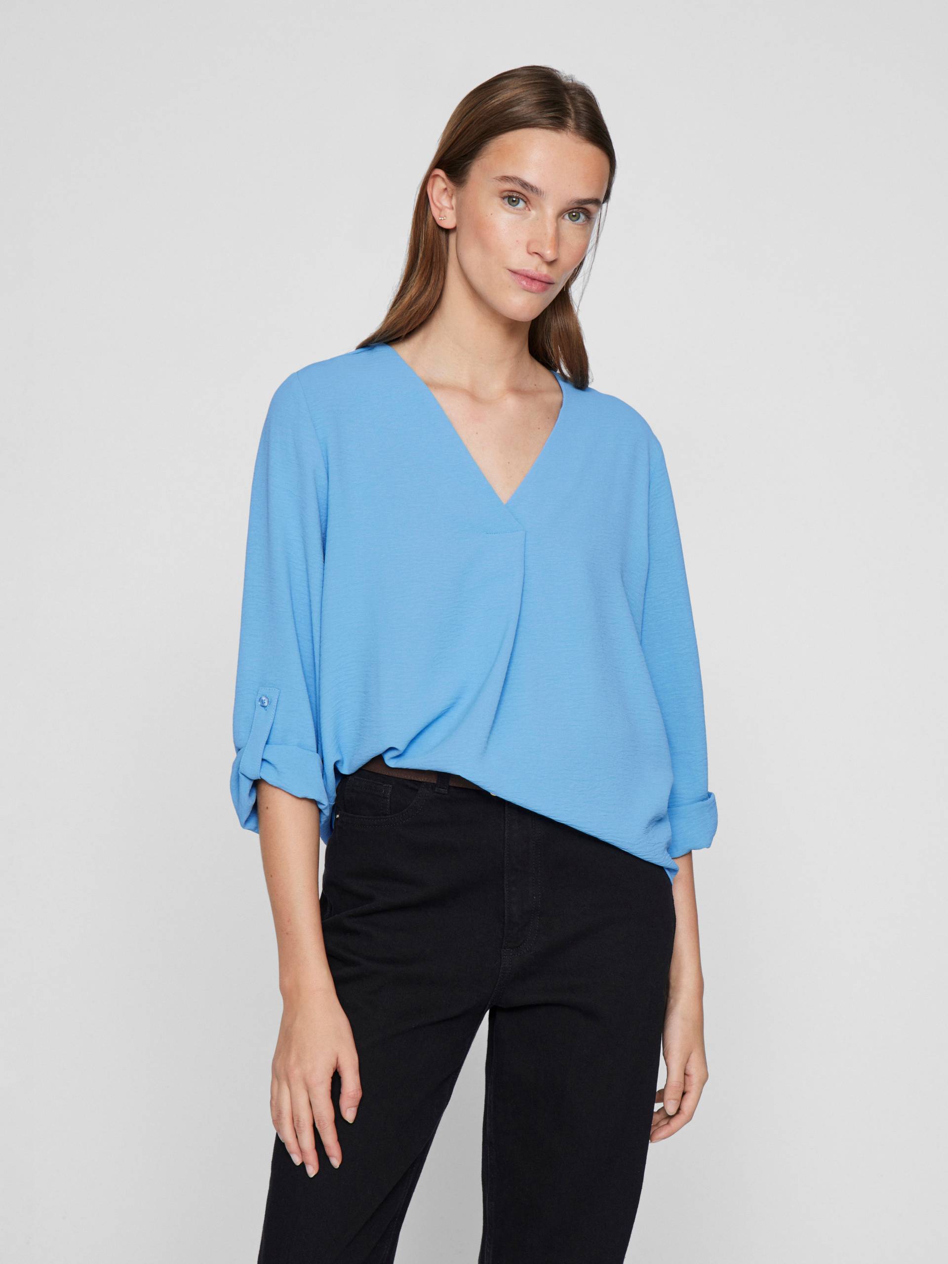 Vila Blusenshirt »VIJOSA 3/4 V-NECK TOP - NOOS« Vila Blusenshirt »VIJOSA 3/4 V-NECK TOP - NOOS« von Vila