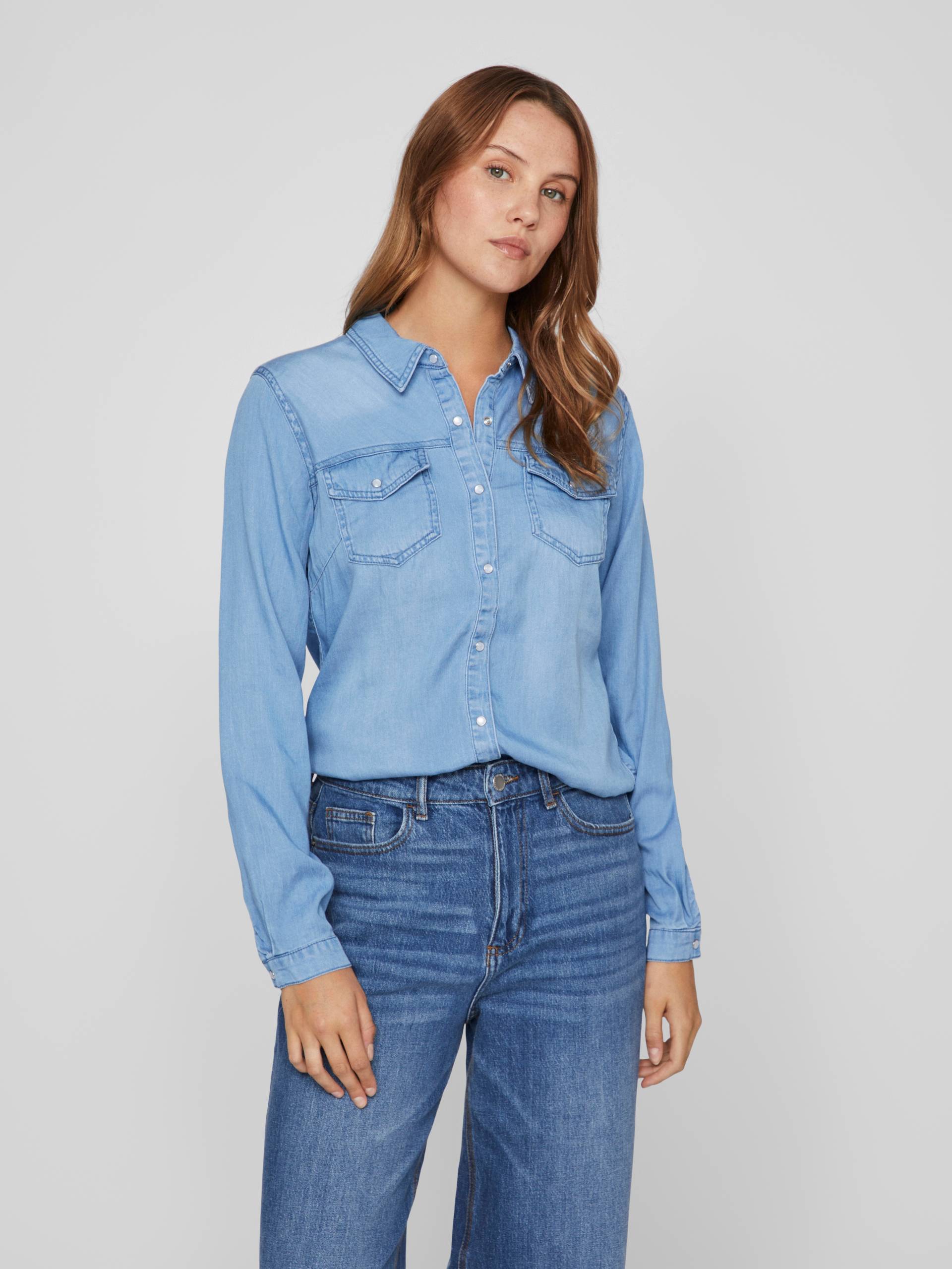 Vila Jeansbluse »VIBISTA DENIM SHIRT/SU-NOOS« Vila Jeansbluse »VIBISTA DENIM SHIRT/SU-NOOS« von Vila