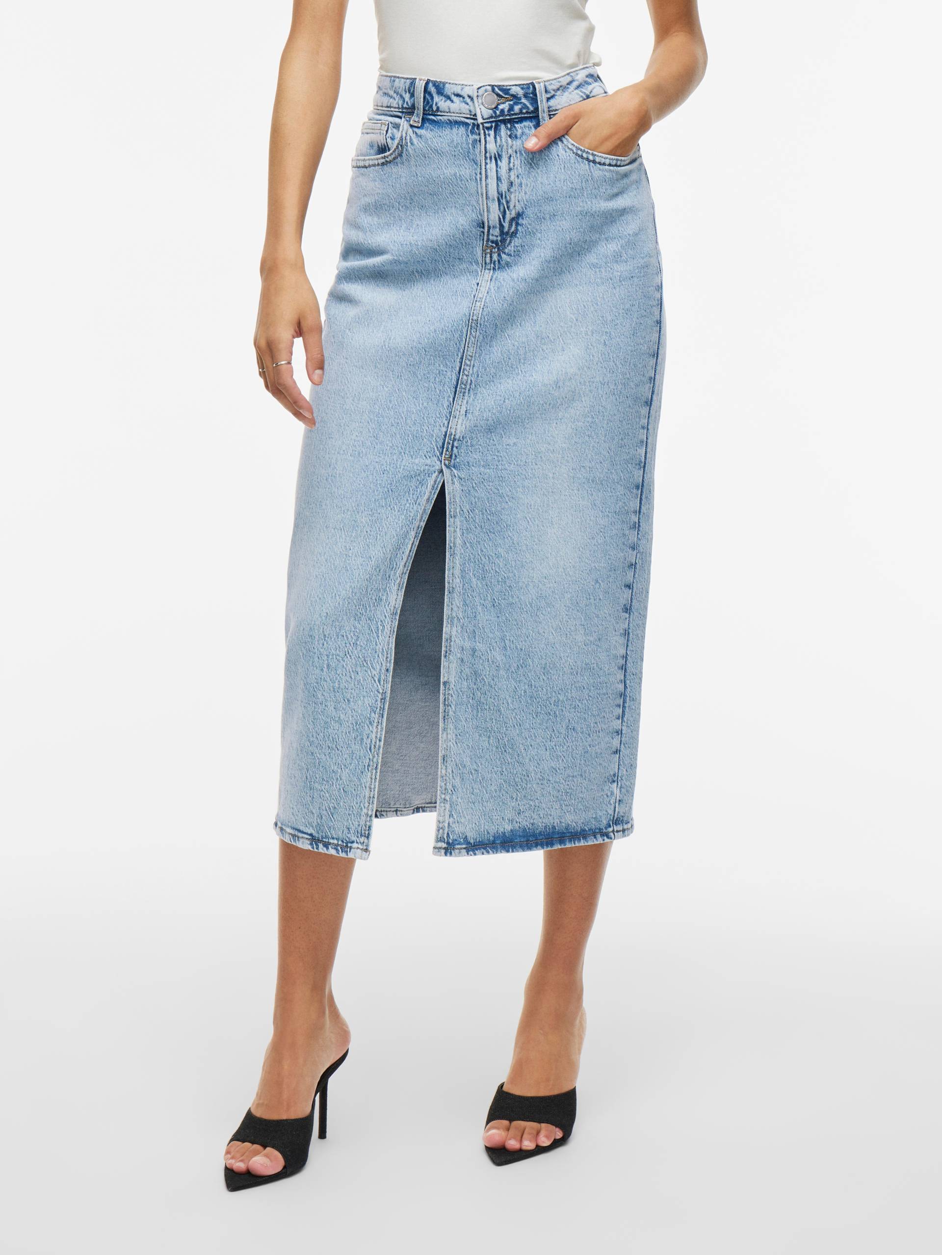 Vila Jeansrock »VIJAF HW MIDI DENIM SKIRT-NOOS« Vila Jeansrock »VIJAF HW MIDI DENIM SKIRT-NOOS« von Vila