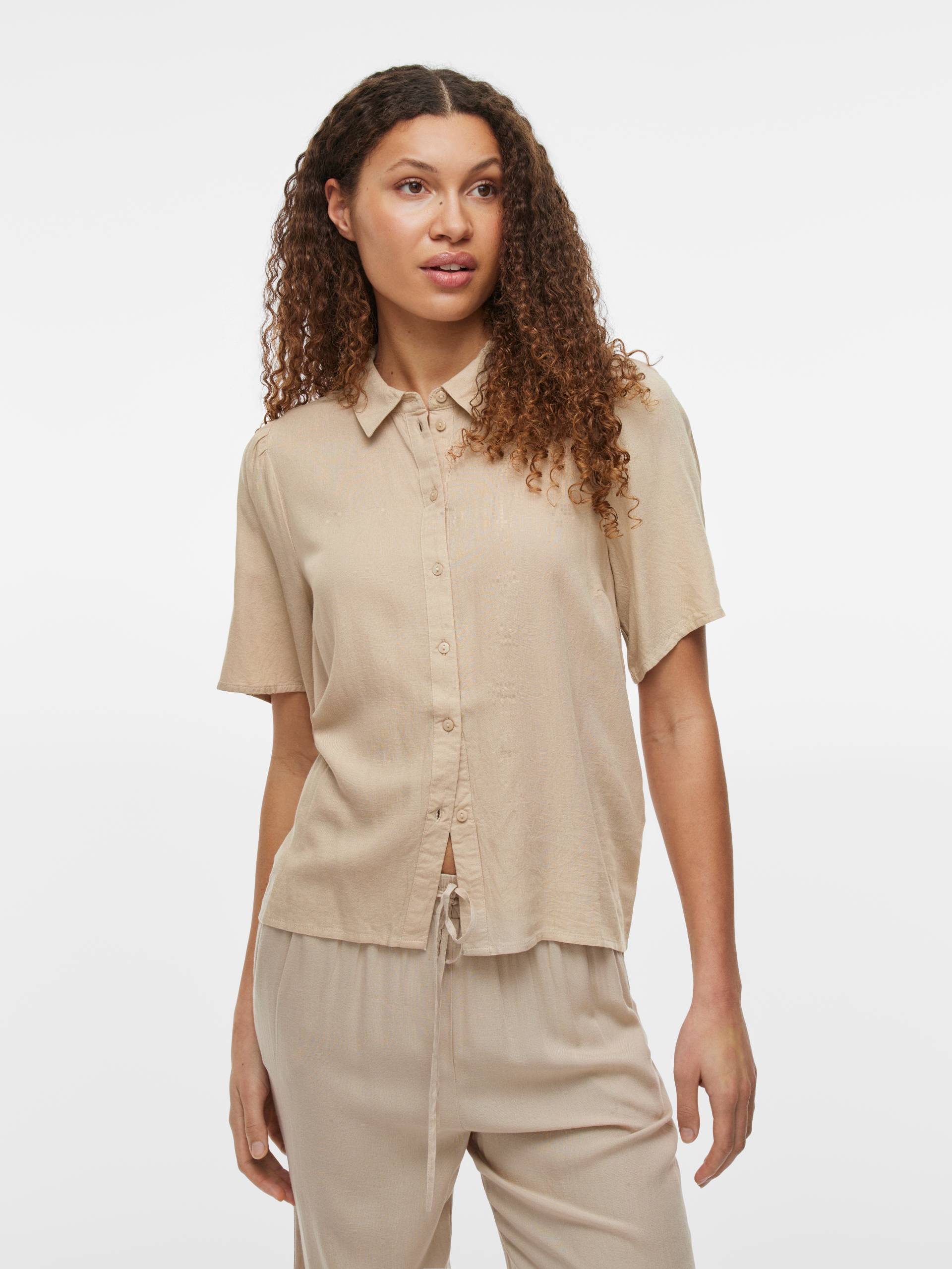 Vila Kurzarmbluse »VIPRICIL S/S NEW SHIRT - NOOS« Vila Kurzarmbluse »VIPRICIL S/S NEW SHIRT - NOOS« von Vila