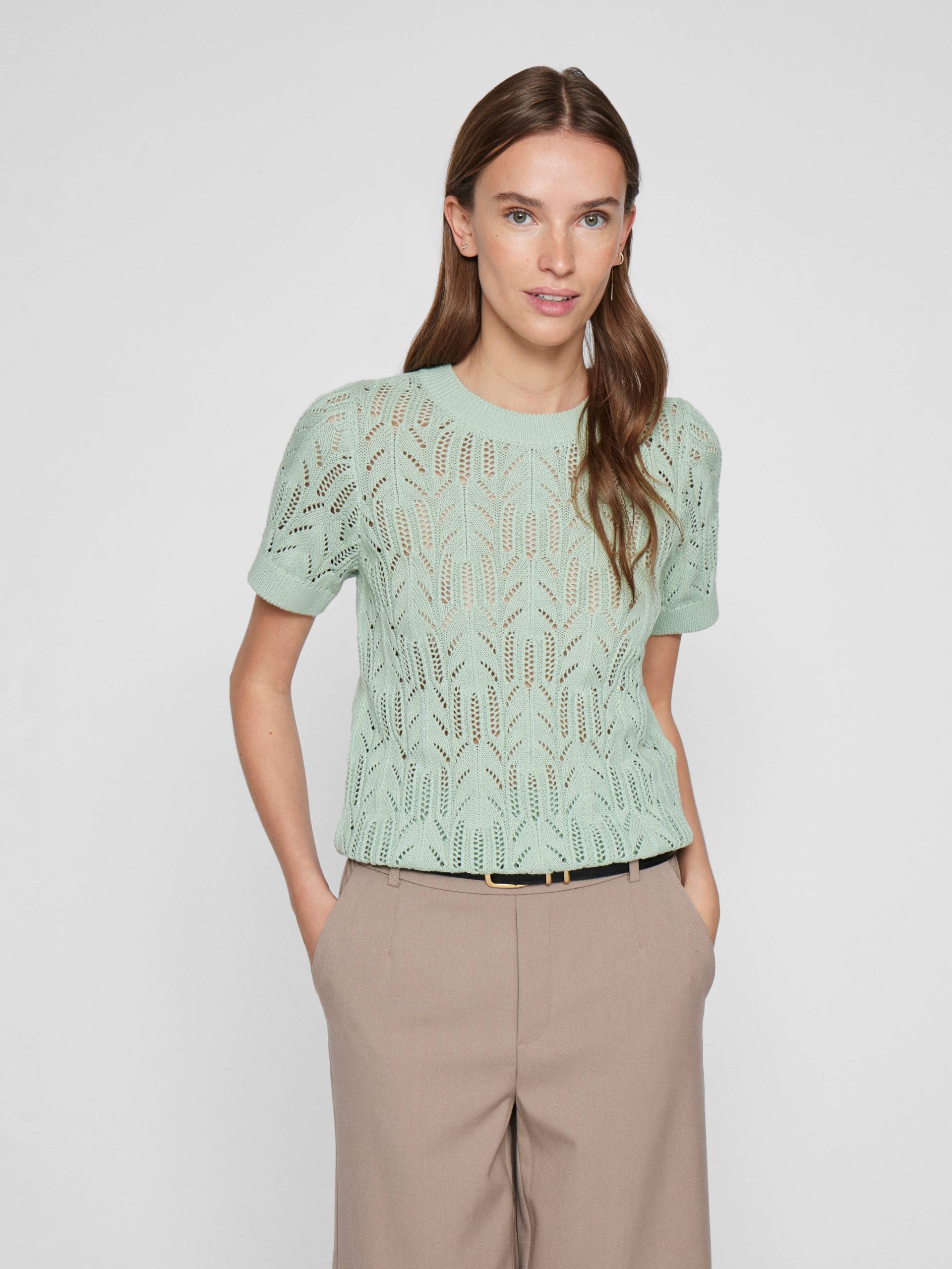 Vila Kurzarmpullover »VICOTTI S/S O-NECK KNIT TOP - NOOS« Vila Kurzarmpullover »VICOTTI S/S O-NECK KNIT TOP - NOOS« von Vila