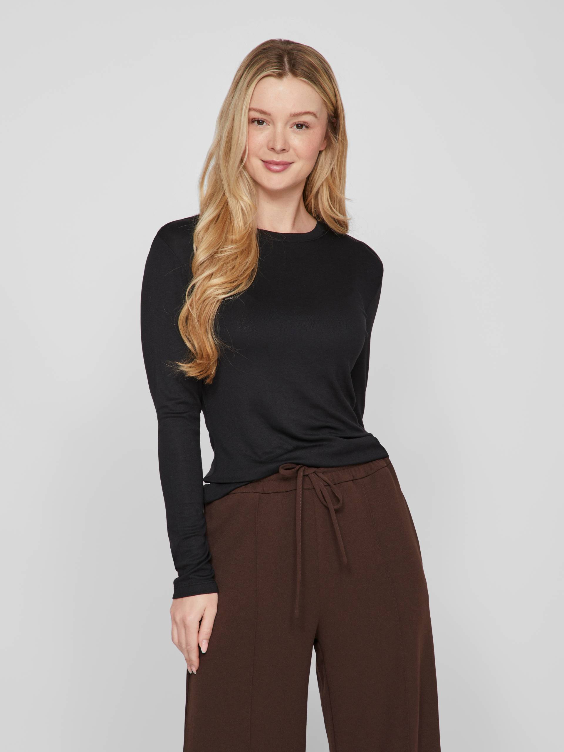 Vila Langarmshirt »VIALEXIA O-NECK L/S TOP - NOOS« von Vila