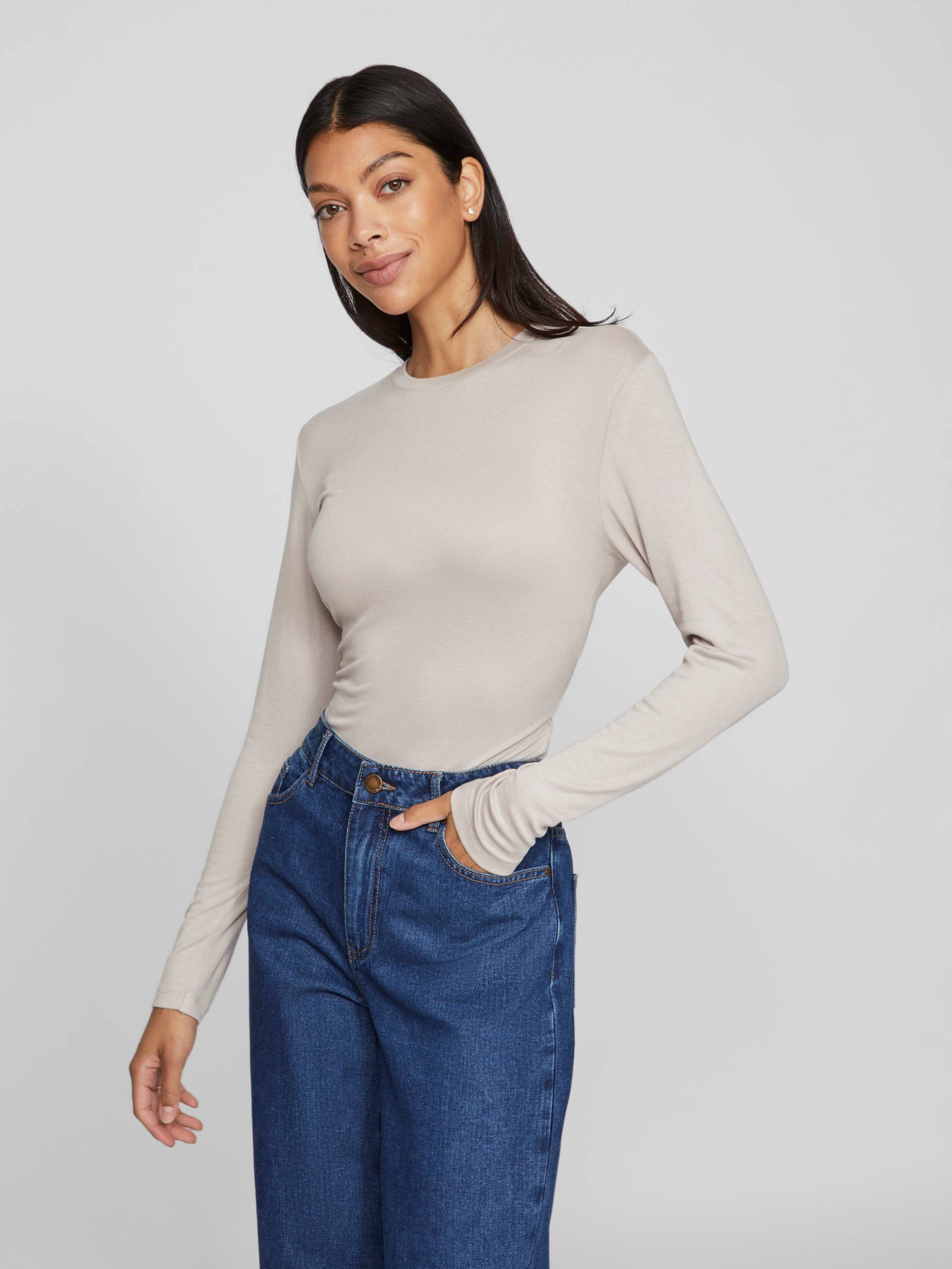 Vila Langarmshirt »VIALEXIA O-NECK L/S TOP - NOOS« Vila Langarmshirt »VIALEXIA O-NECK L/S TOP - NOOS« von Vila