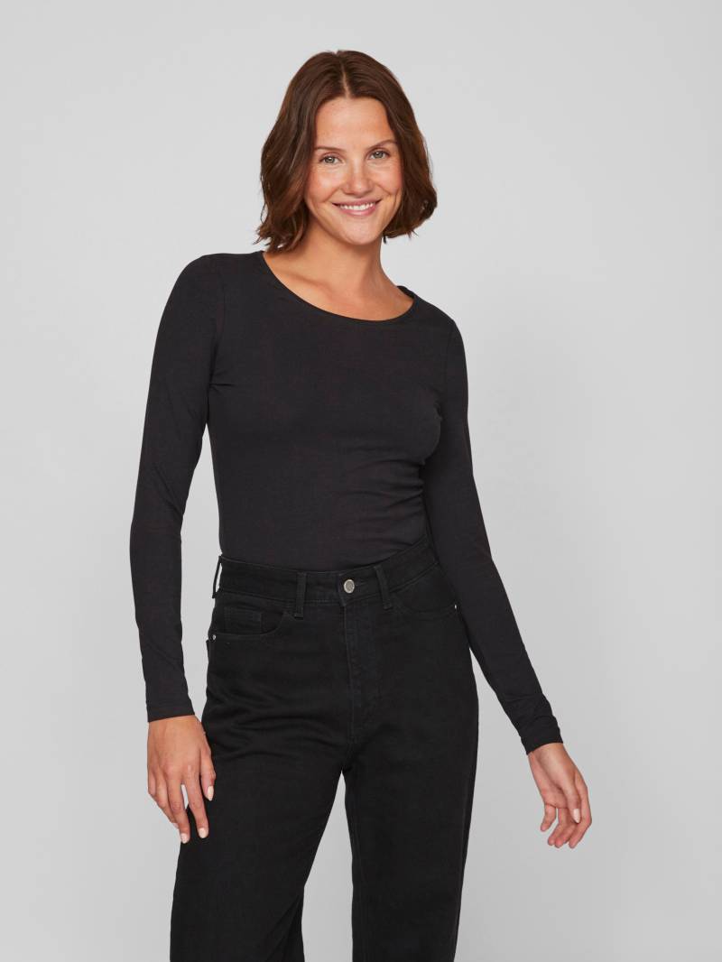 Vila Langarmshirt »VINORA L/S O-NECK TOP - NOOS« von Vila