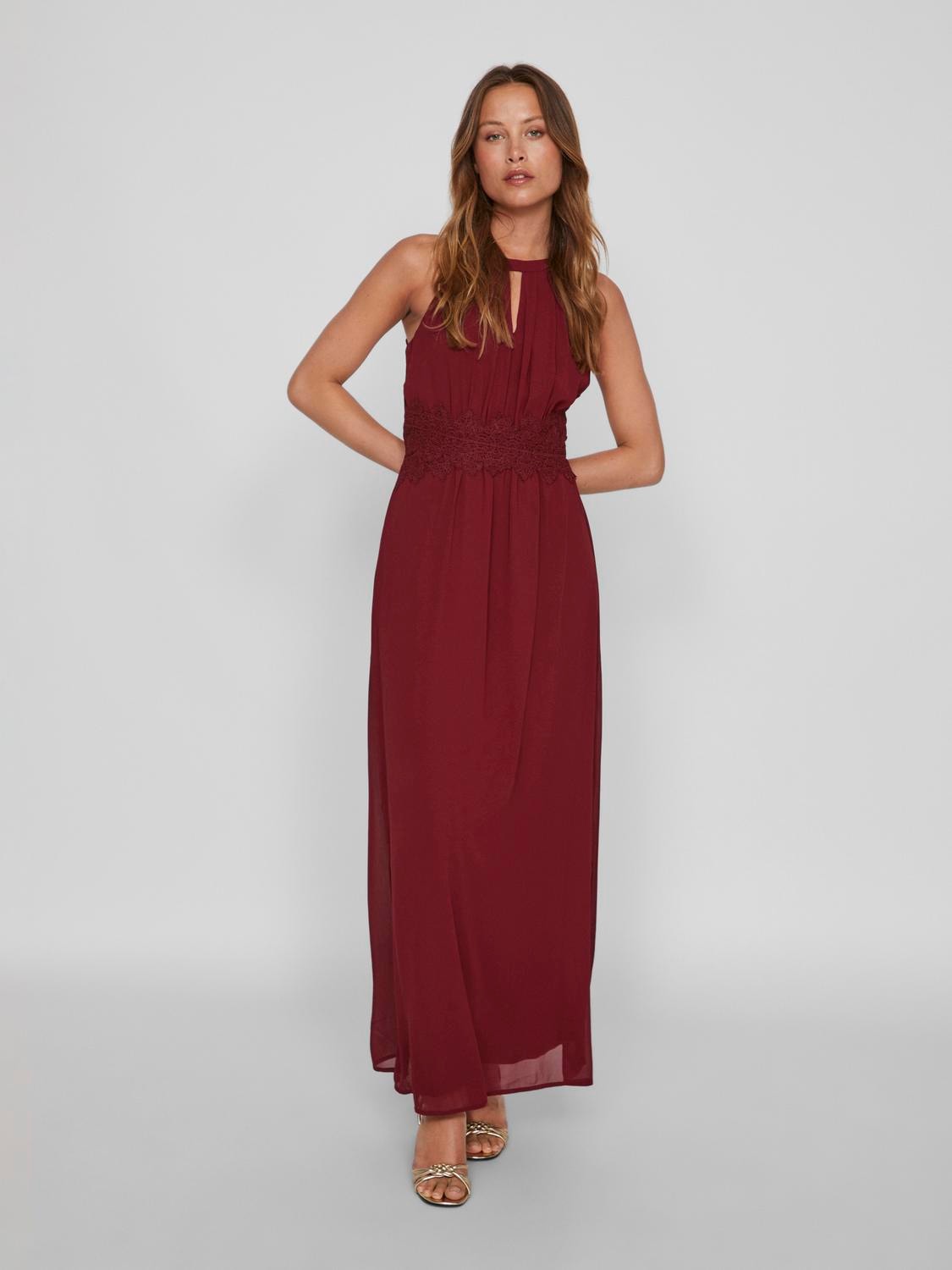 Vila Maxikleid »VIMILINA HALTERNECK MAXI DRESS - NOOS« von Vila