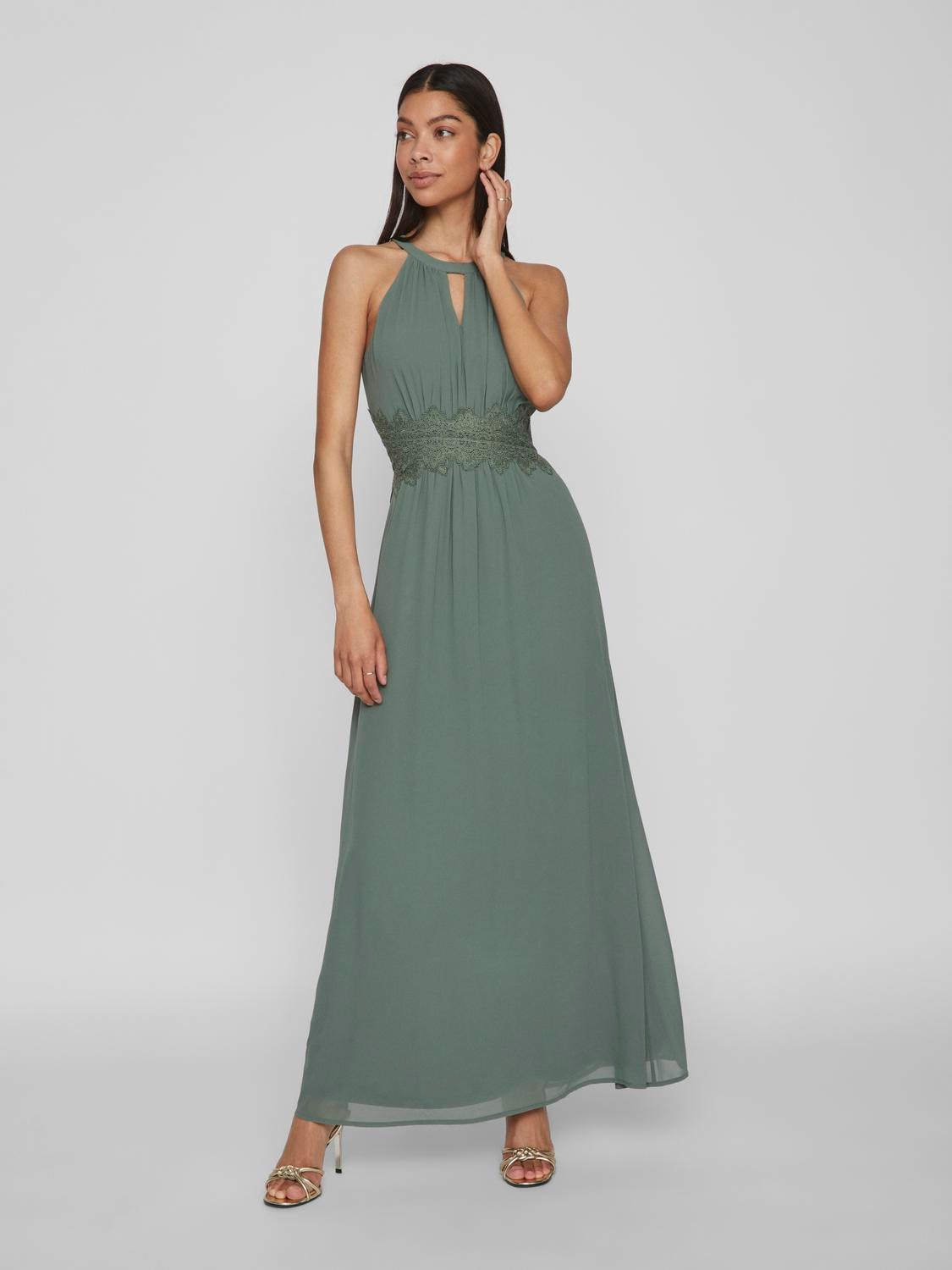 Vila Maxikleid »VIMILINA HALTERNECK MAXI DRESS - NOOS« von Vila