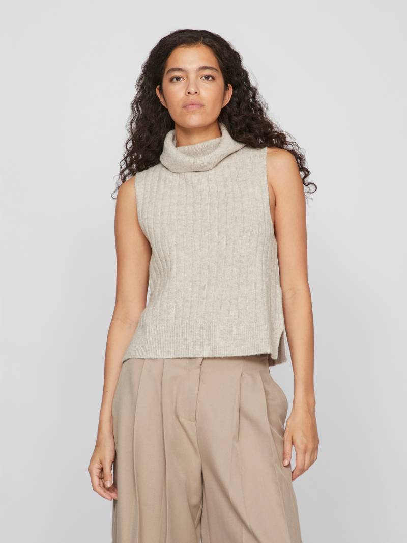 Vila Pullunder »VIBELUNA HIGH NECK S/L KNIT VEST-NOOS« von Vila