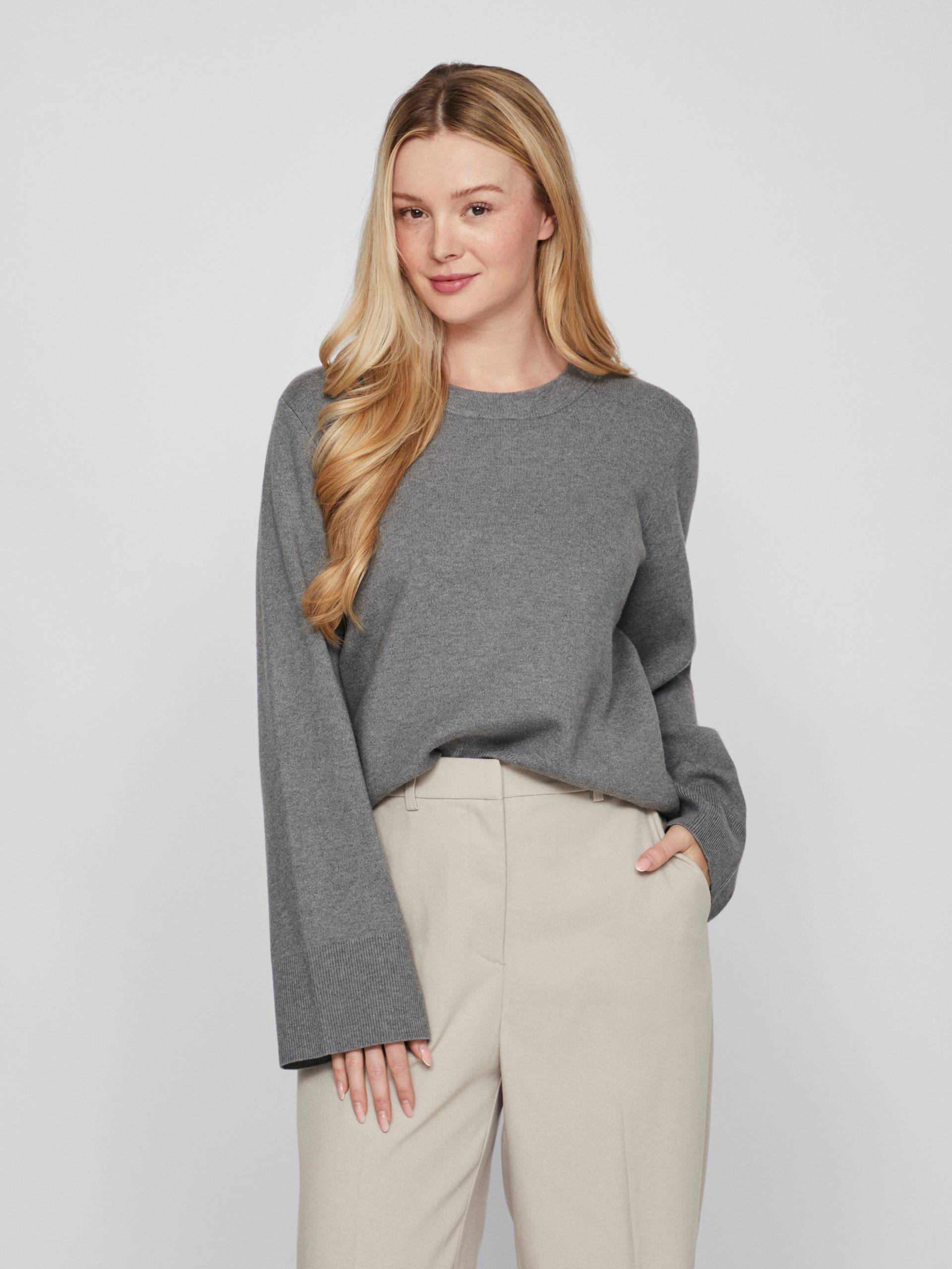 Vila Rundhalspullover »VICASSIE O-NECK L/S KNIT TOP - NOOS« Vila Rundhalspullover »VICASSIE O-NECK L/S KNIT TOP - NOOS« von Vila