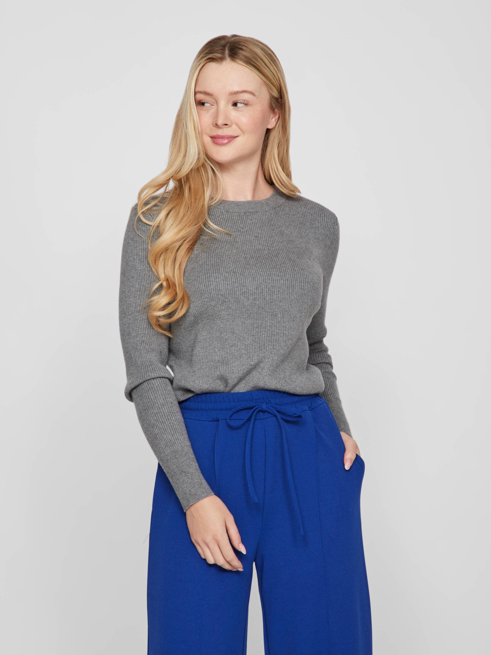 Vila Rundhalspullover »VICOMFY O-NECK L/S KNIT TOP/SU - NOOS« von Vila